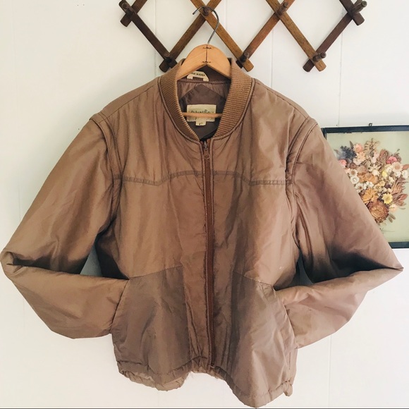 Vintage Zip Off Sleeve Bomber Jacket - Picture 6 of 8